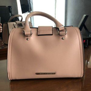 Steve Madden Beige Vegan Leather Cross Body Purse